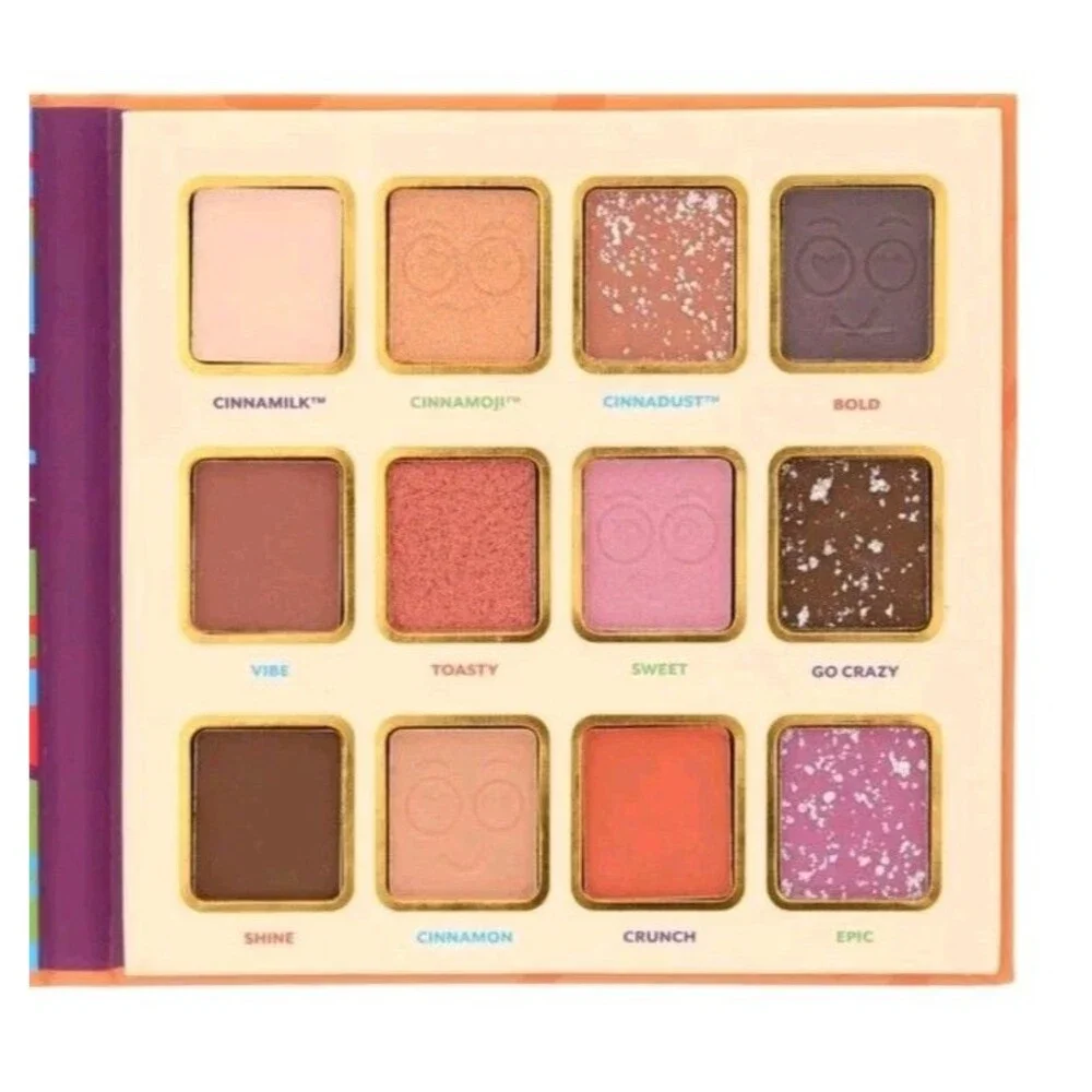 Cinnamon Toast Crunch 12 Color Eyeshadow Palette With Mirror